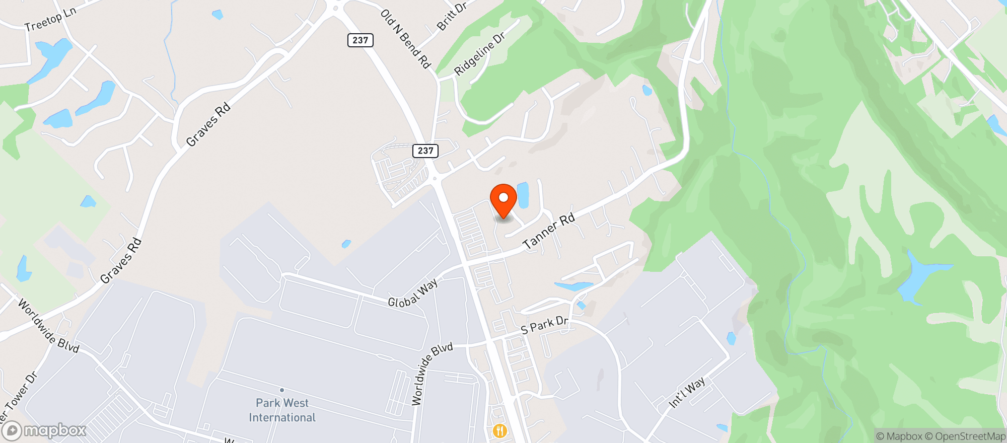 Map showing GOOD SPIRITS-WINE & TOBAC