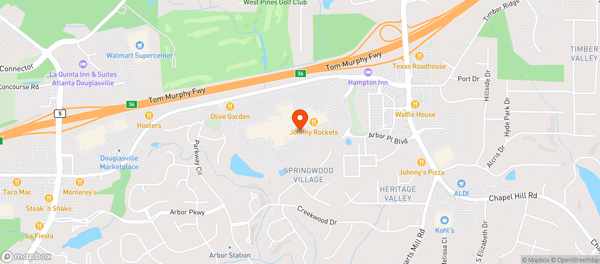 Map showing Gnc