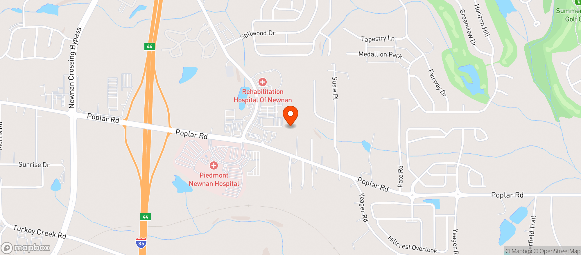 Map showing STOP N GO