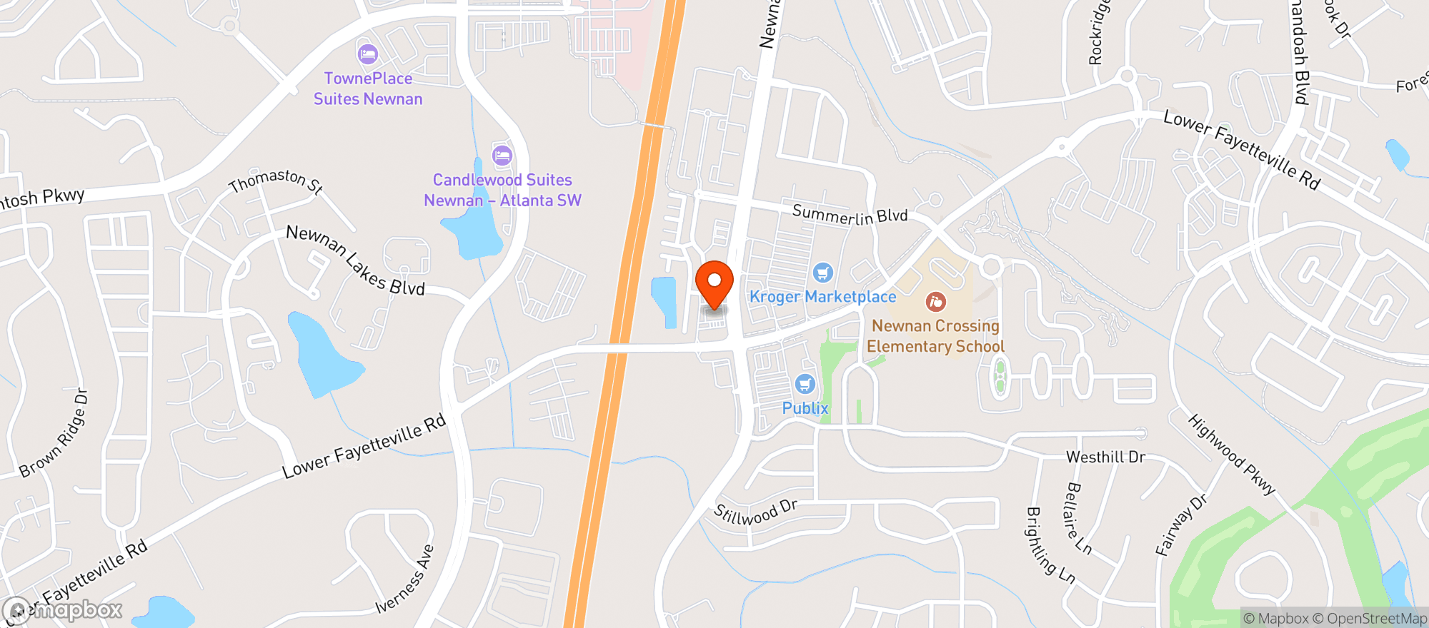 Map showing Majik Mart
