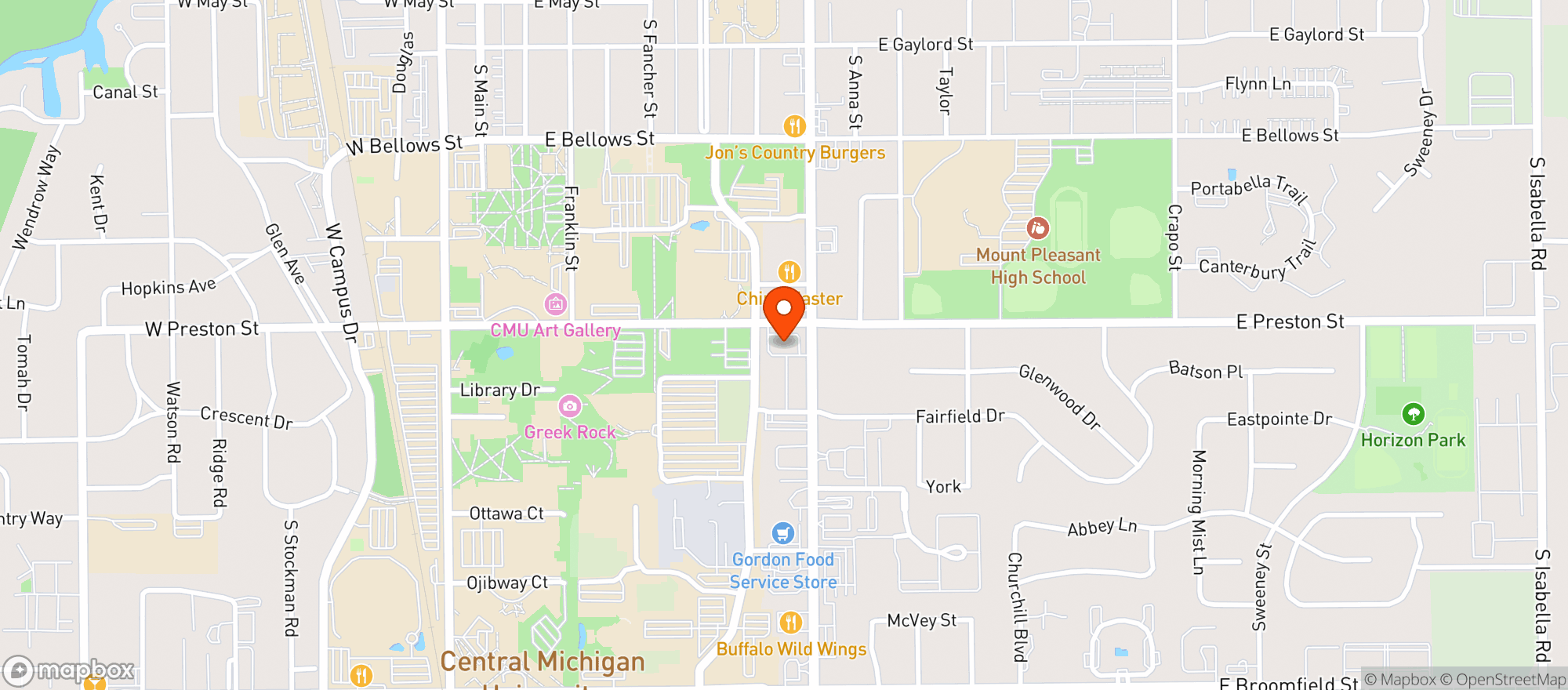 Map showing Cvs Pharmacy #10098