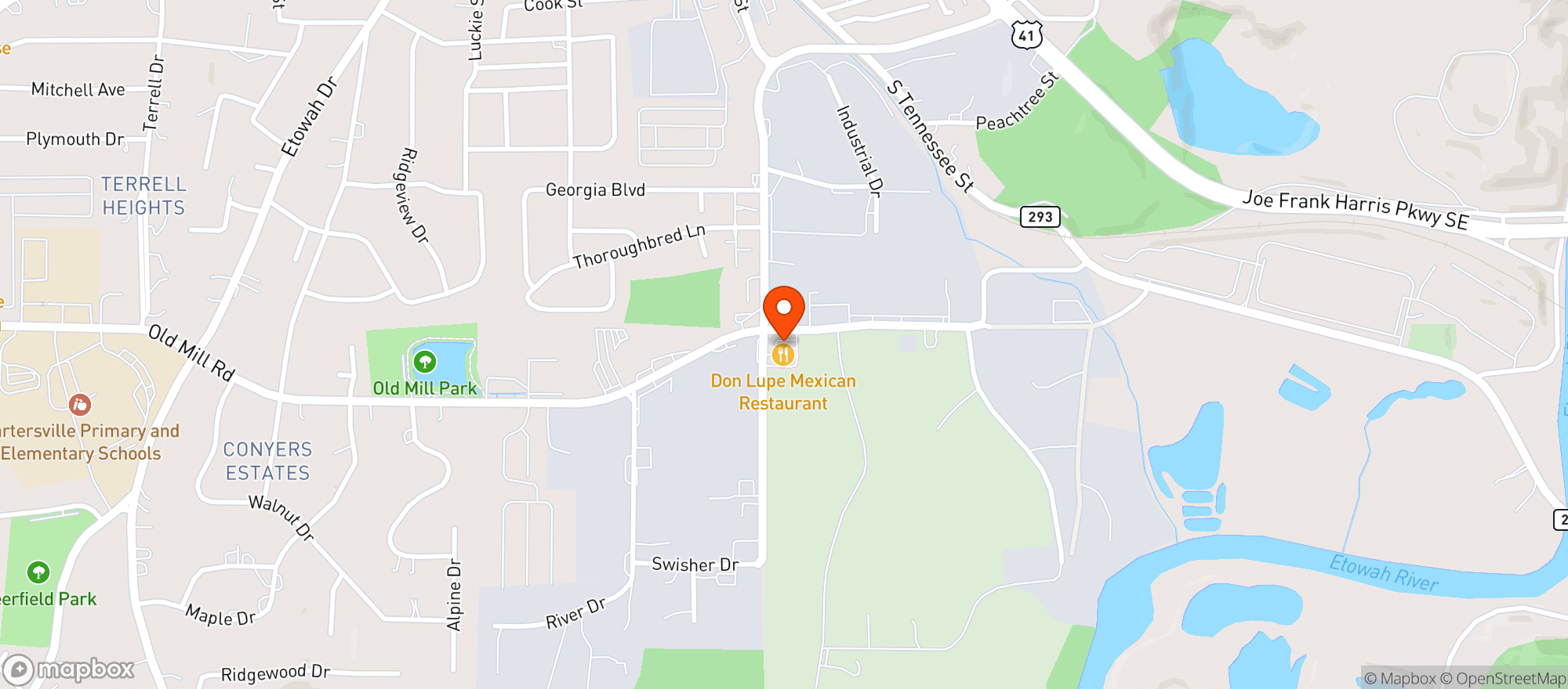 Map showing 8494 BP Food Mart_20