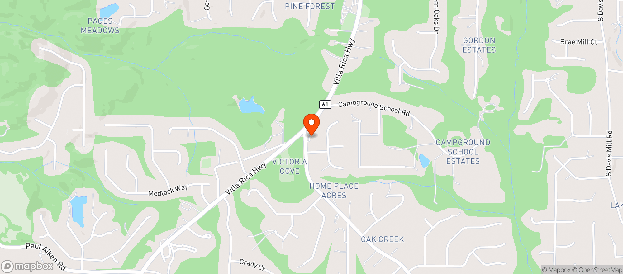 Map showing Grampa #1