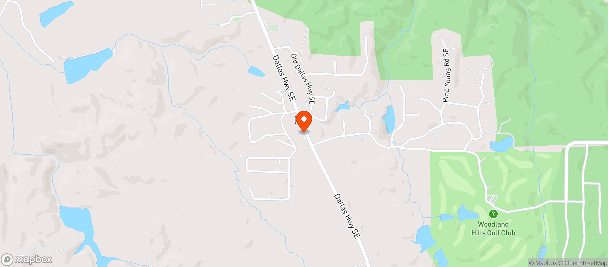 Map showing 61 Quick Stop