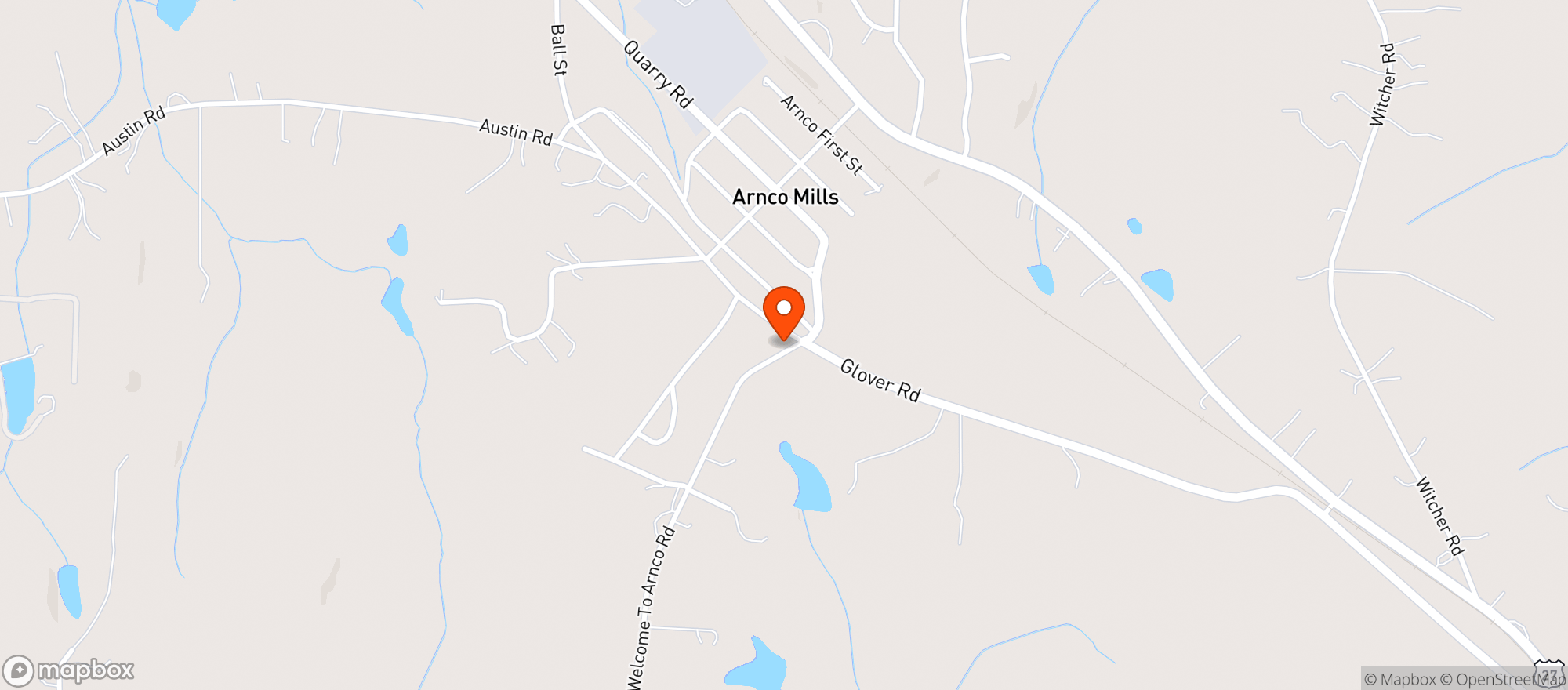 Map showing Shelnutt Grocery Store