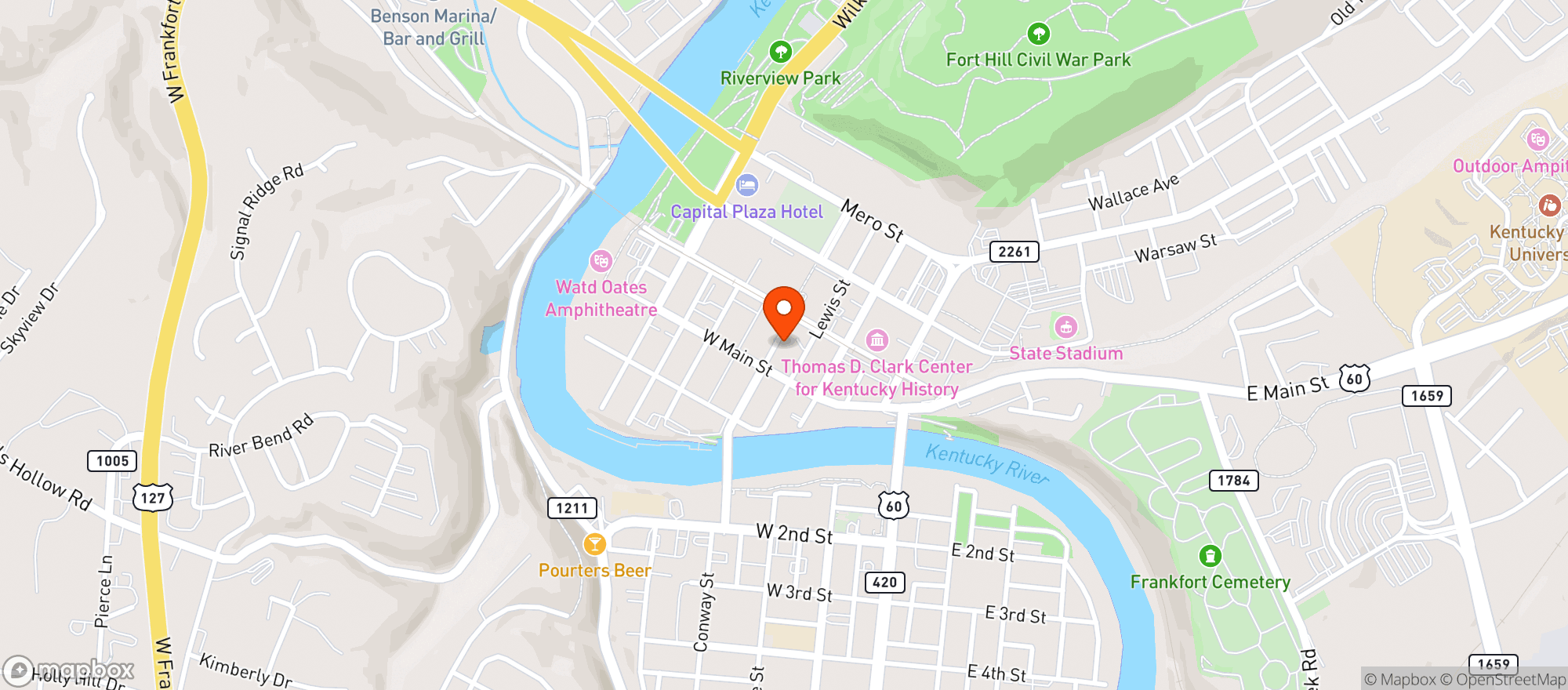 Map showing Dicey Rileys Irish Pub #0