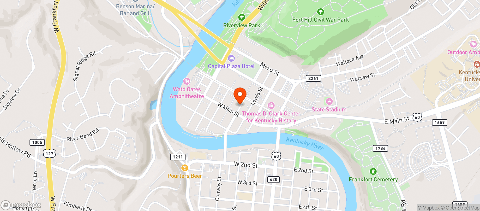 Map showing Mortimer Bibbs Public House