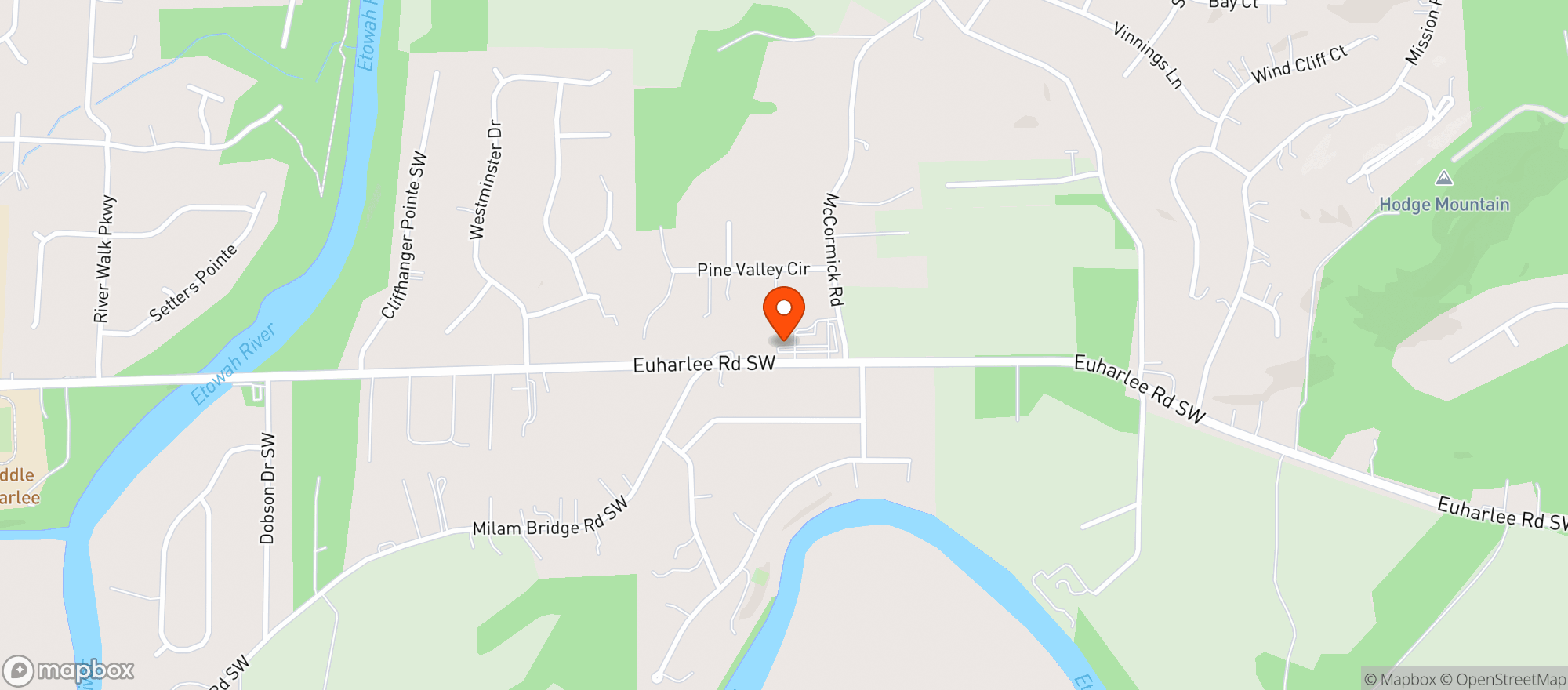 Map showing Stop N Go