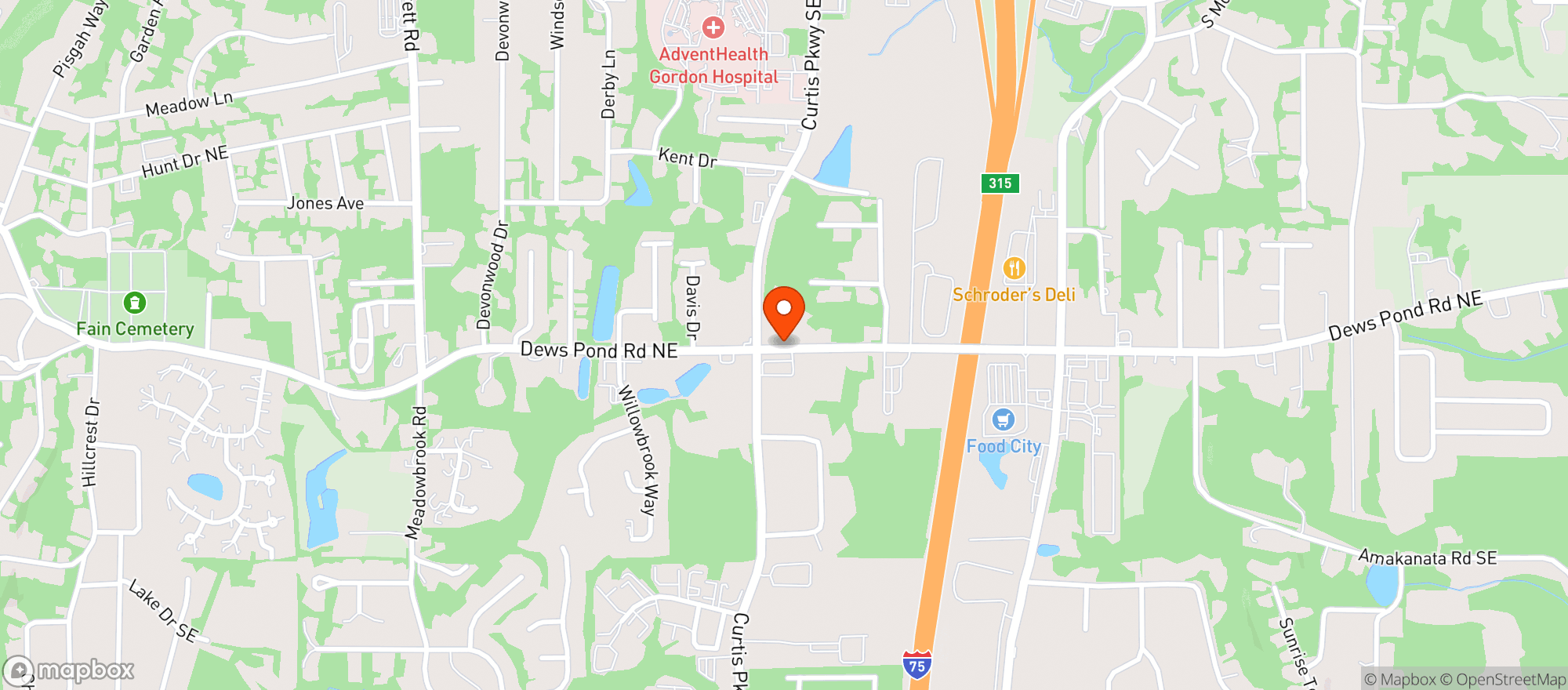 Map showing ROCKET - EXXON