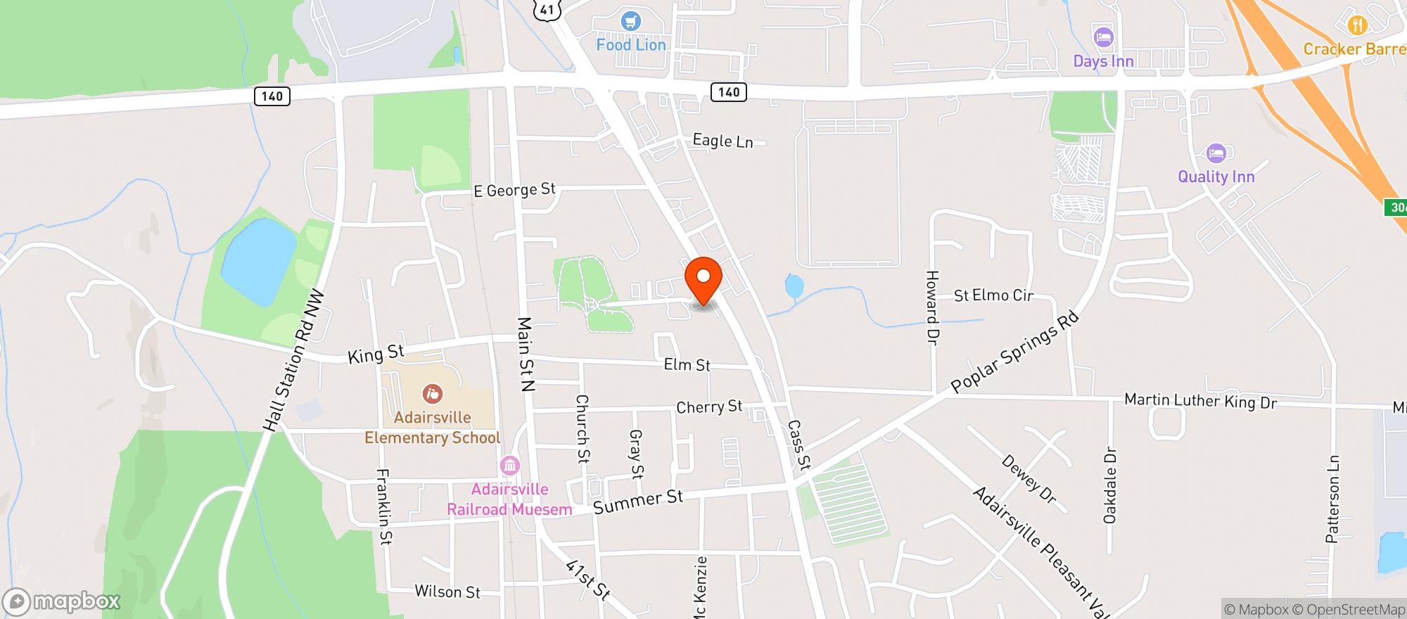 Map showing Wholly Beauty llc