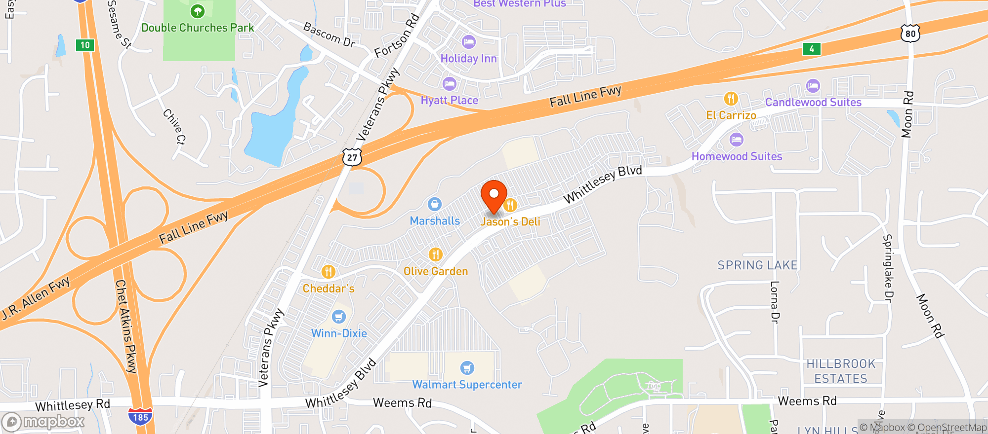 Map showing Vitamin Shoppe - Columbus
