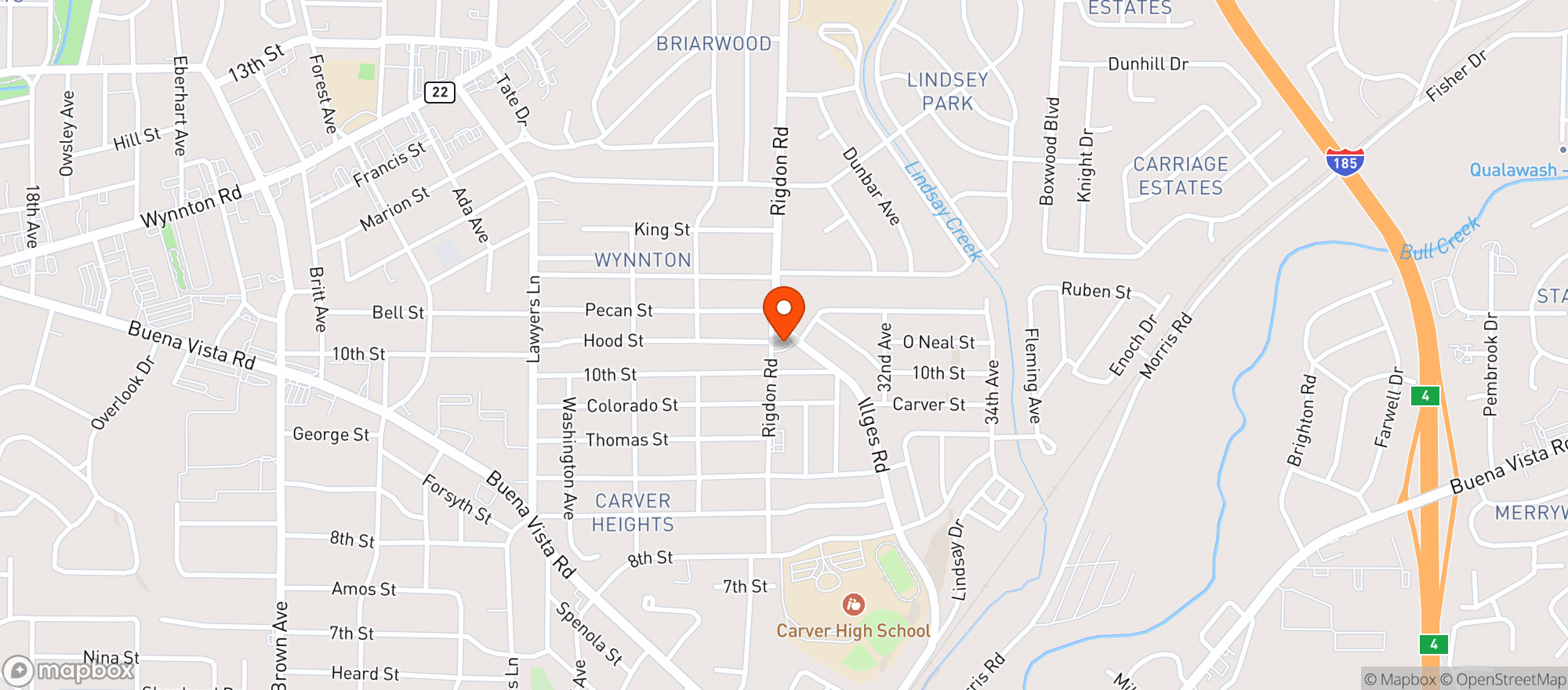 Map showing Corner Food Mart_3