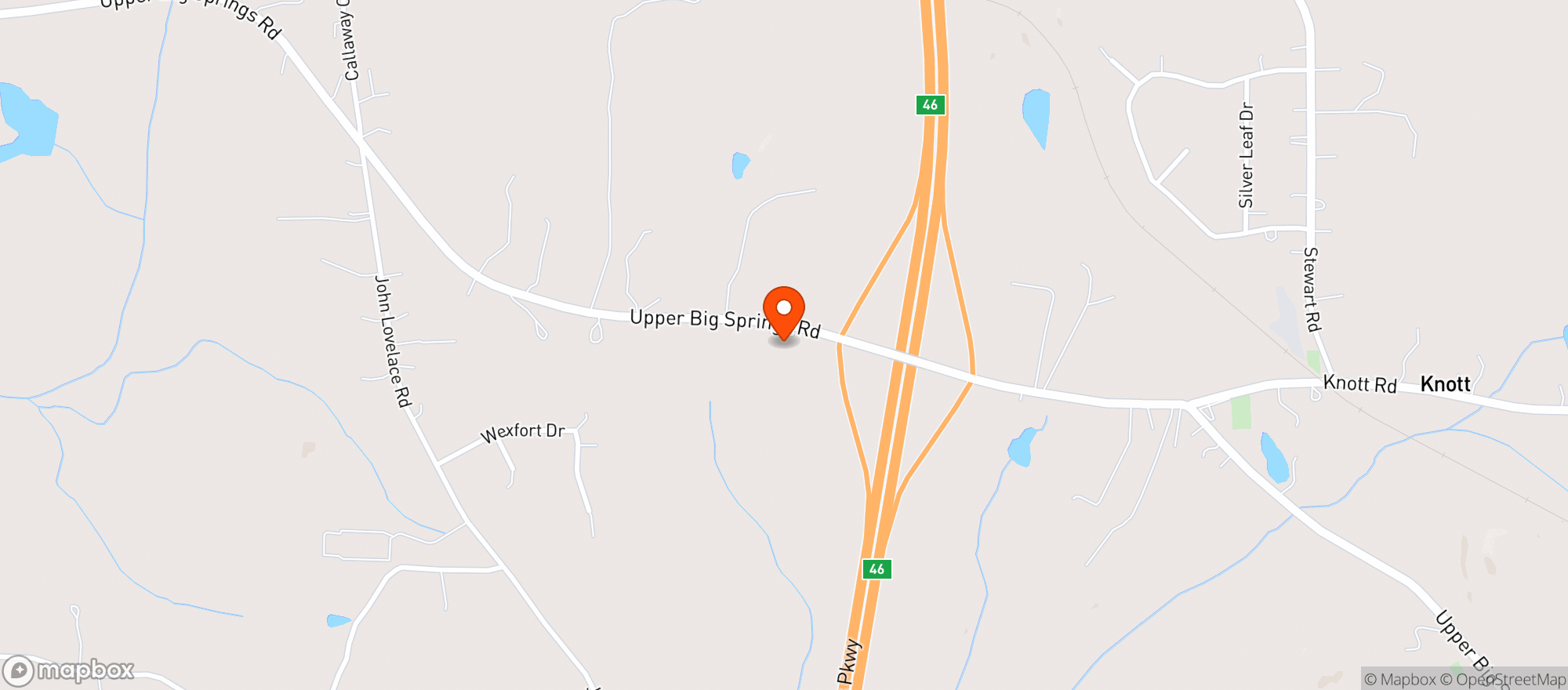Map showing Lagrange Citgo