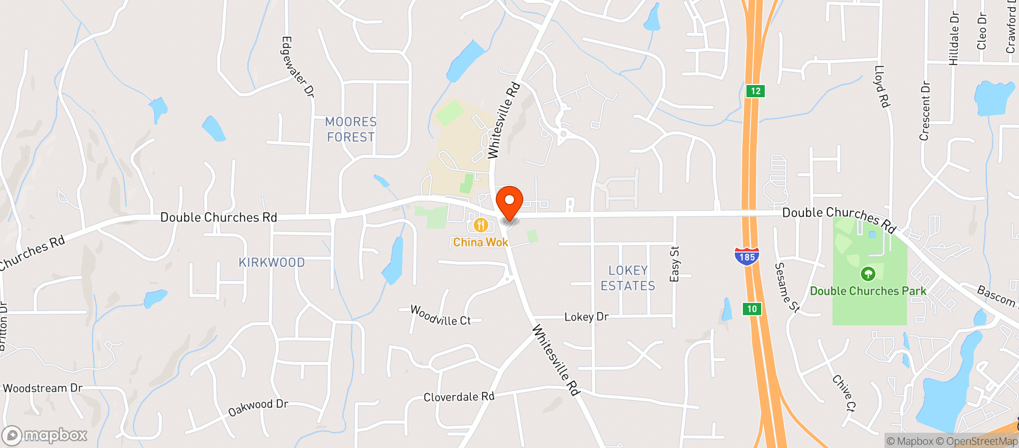 Map showing Summit Food Store #34