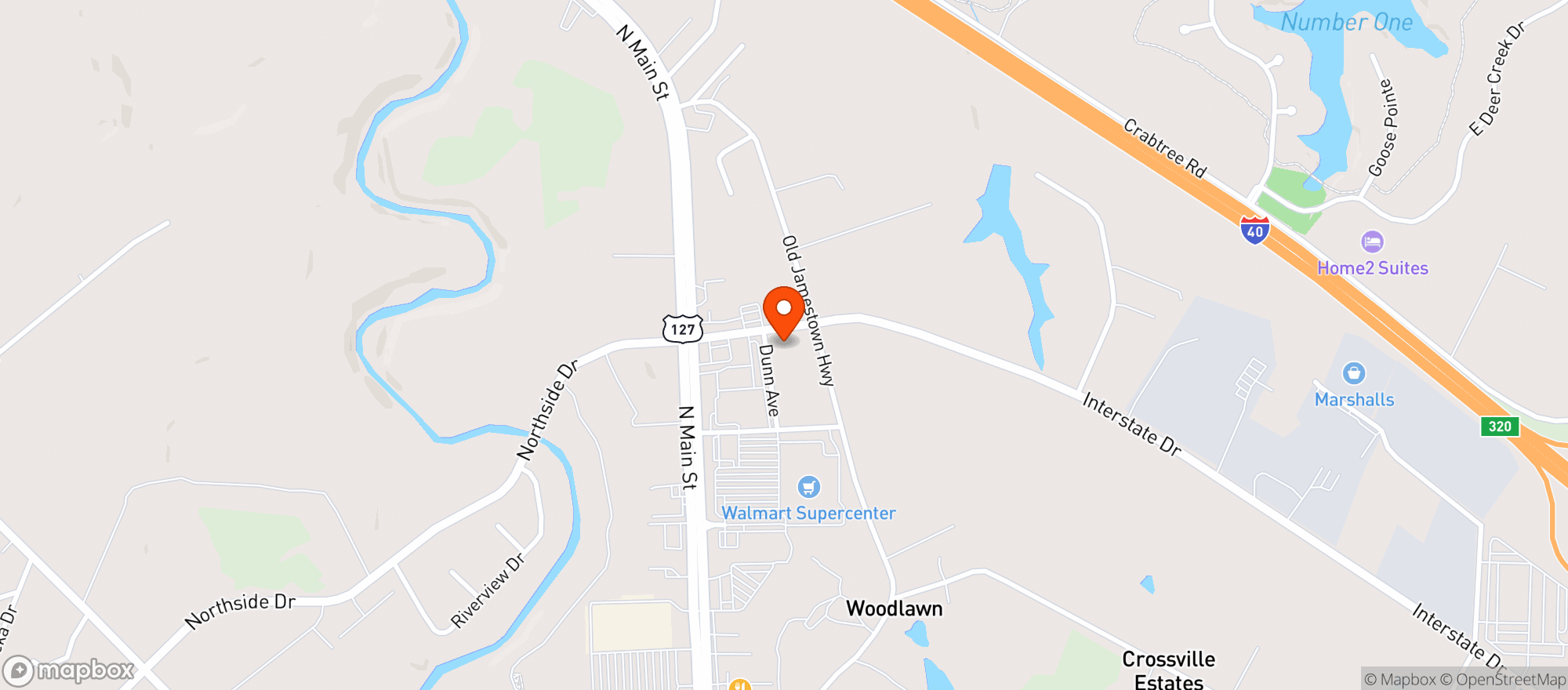 Map showing Good Times Wine Spirits & B