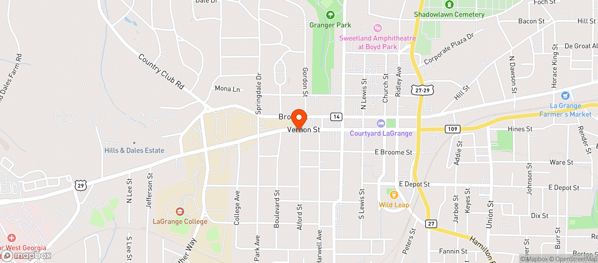 Map showing Marathon 505