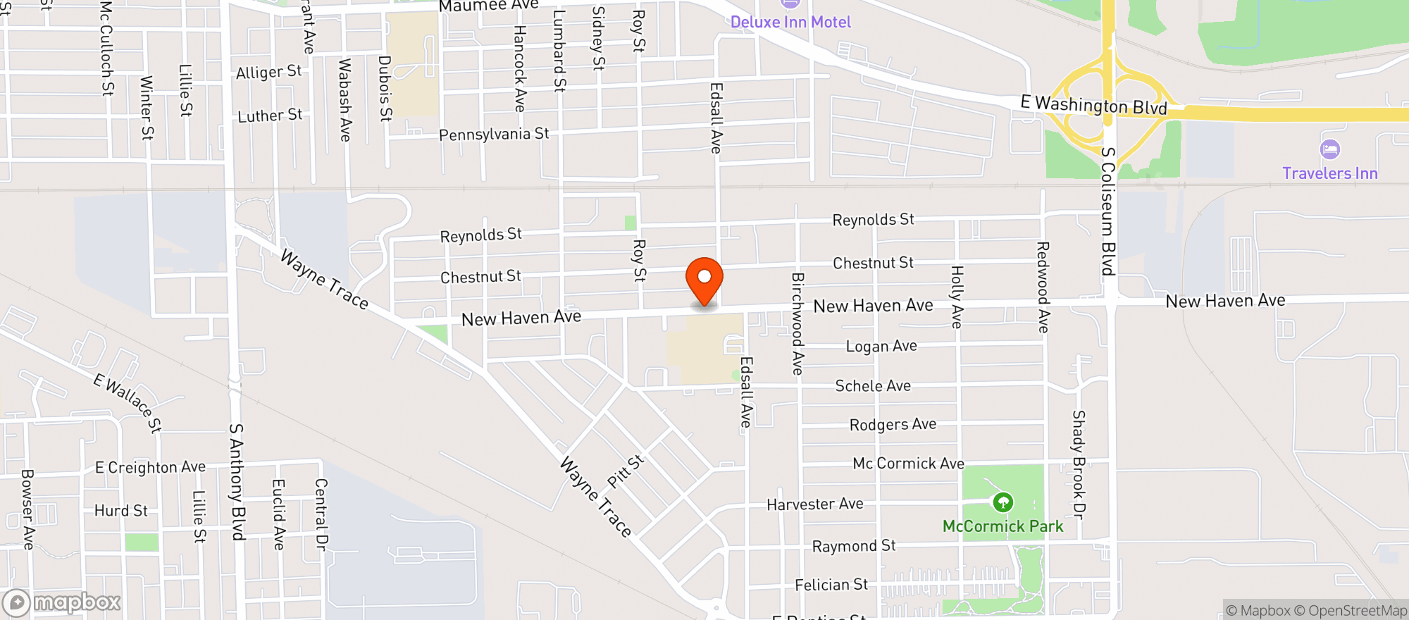 Map showing No & Low