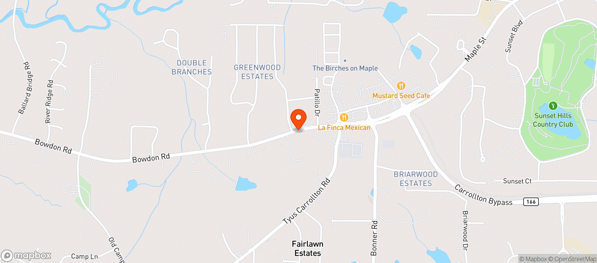 Map showing Quik Thrift - #748