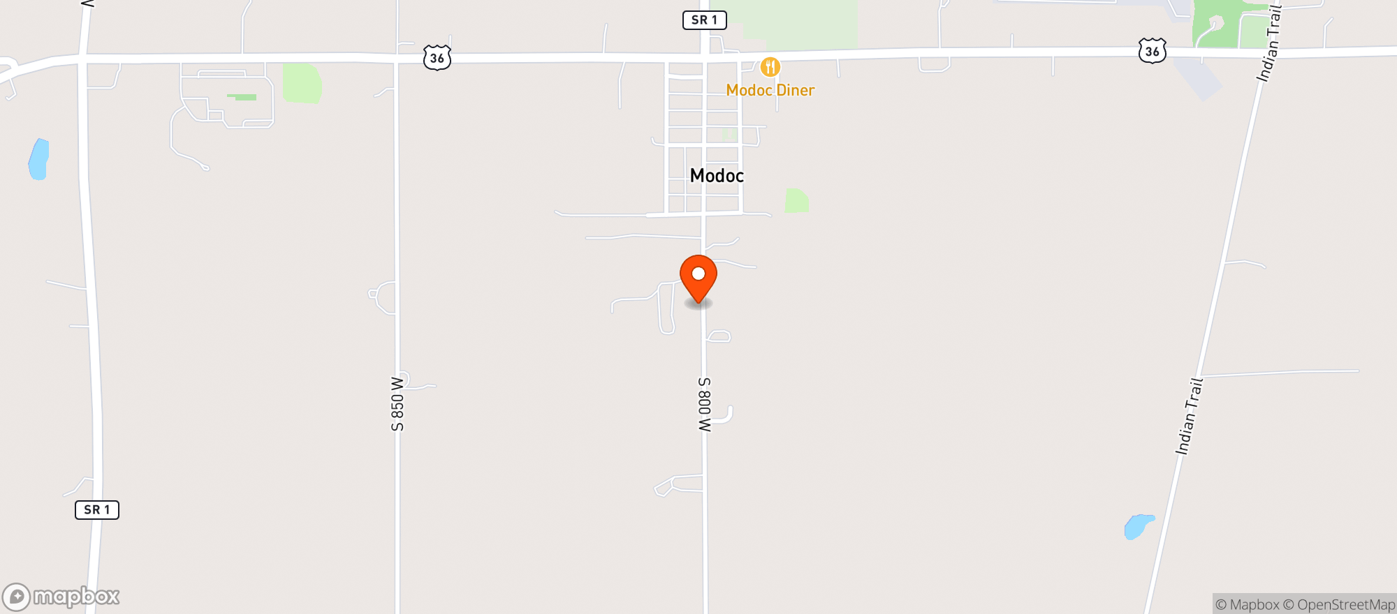 Map showing Gnc