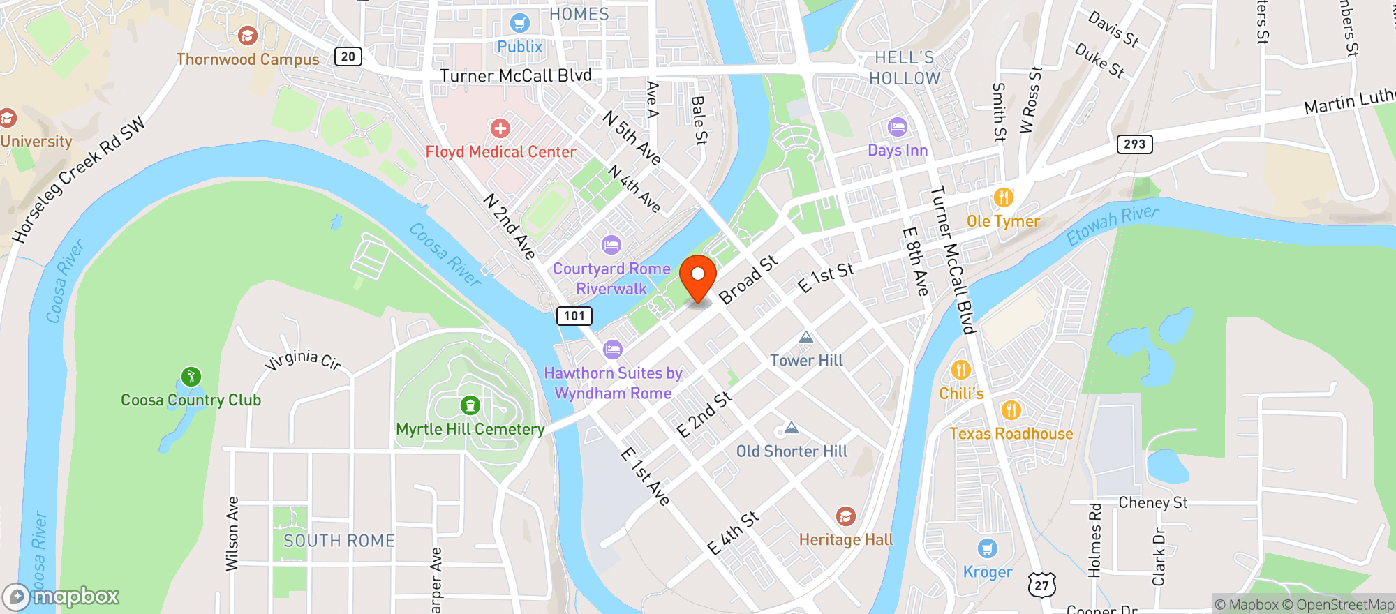 Map showing Old Havana Cigar