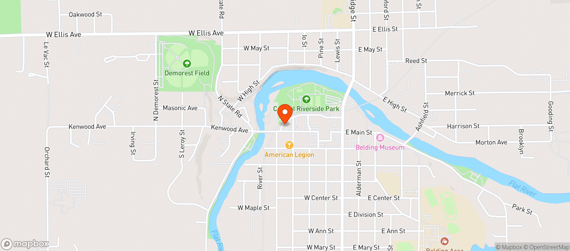 Map showing Mini Market