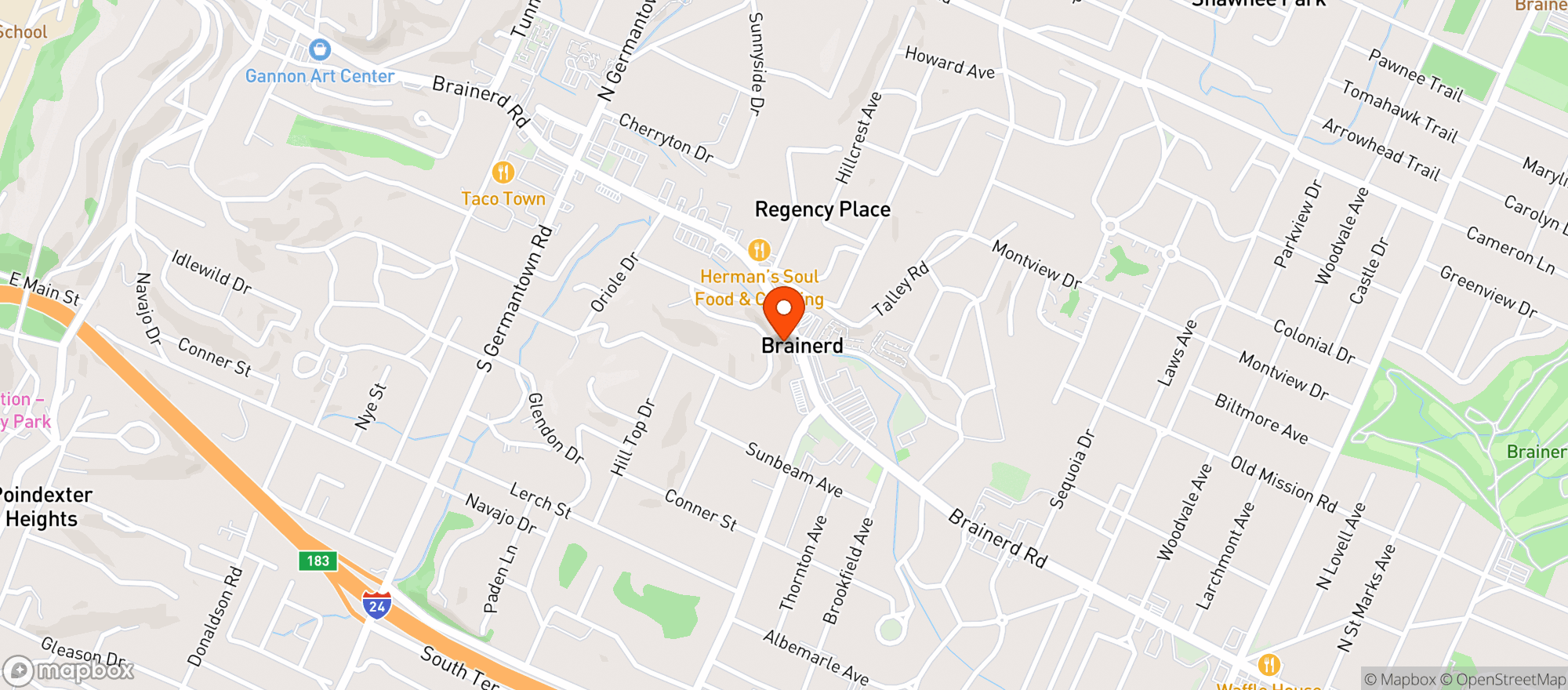 Map showing Kaviya ABC Liquors