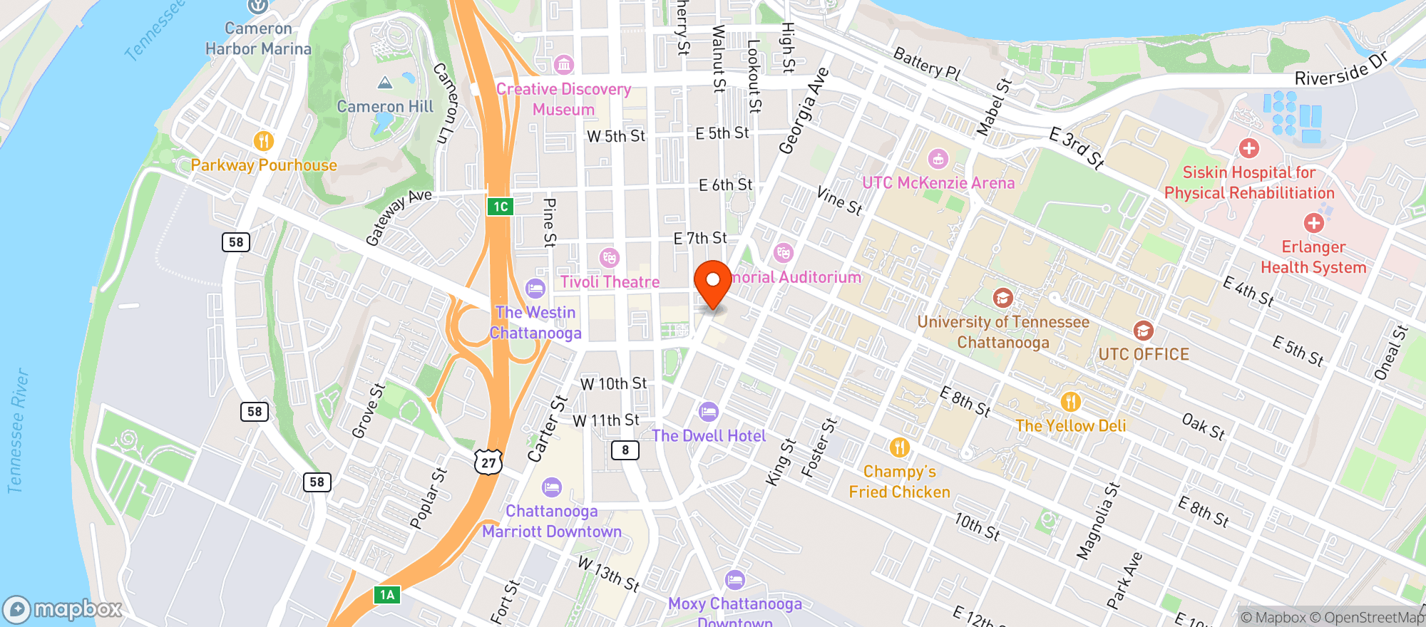 Map showing Attack Of The Tatsu