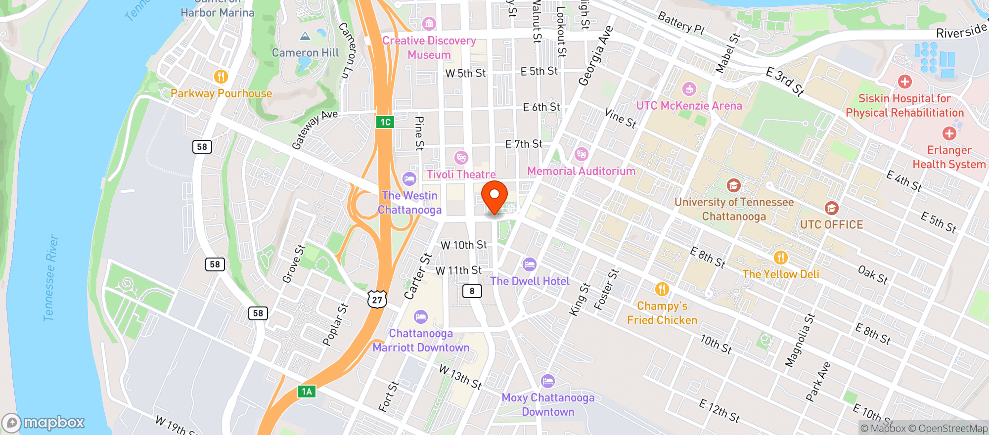 Map showing Wanderlinger Brewing Co