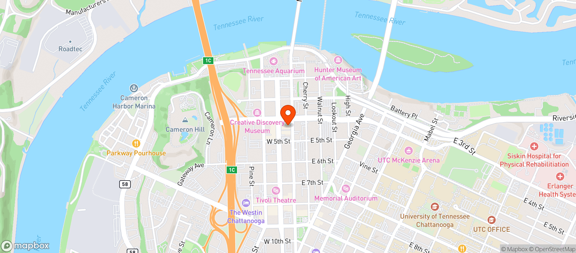 Map showing Home #0