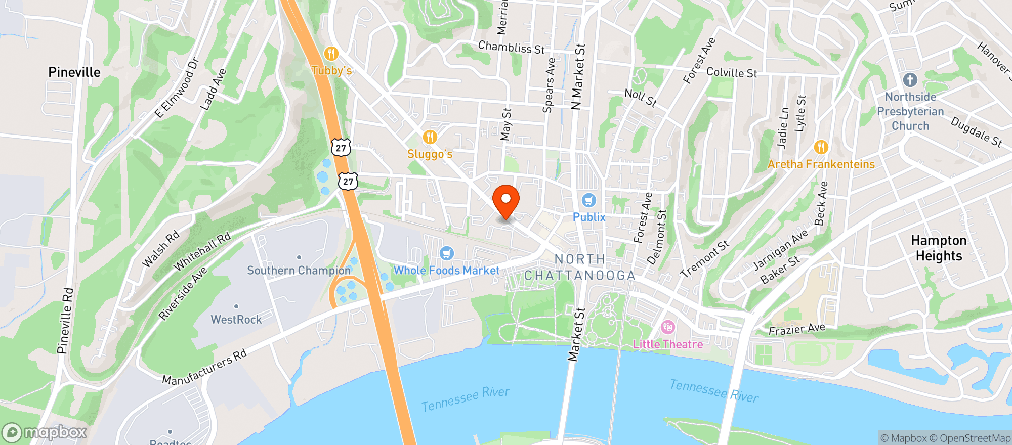 Map showing Leroys