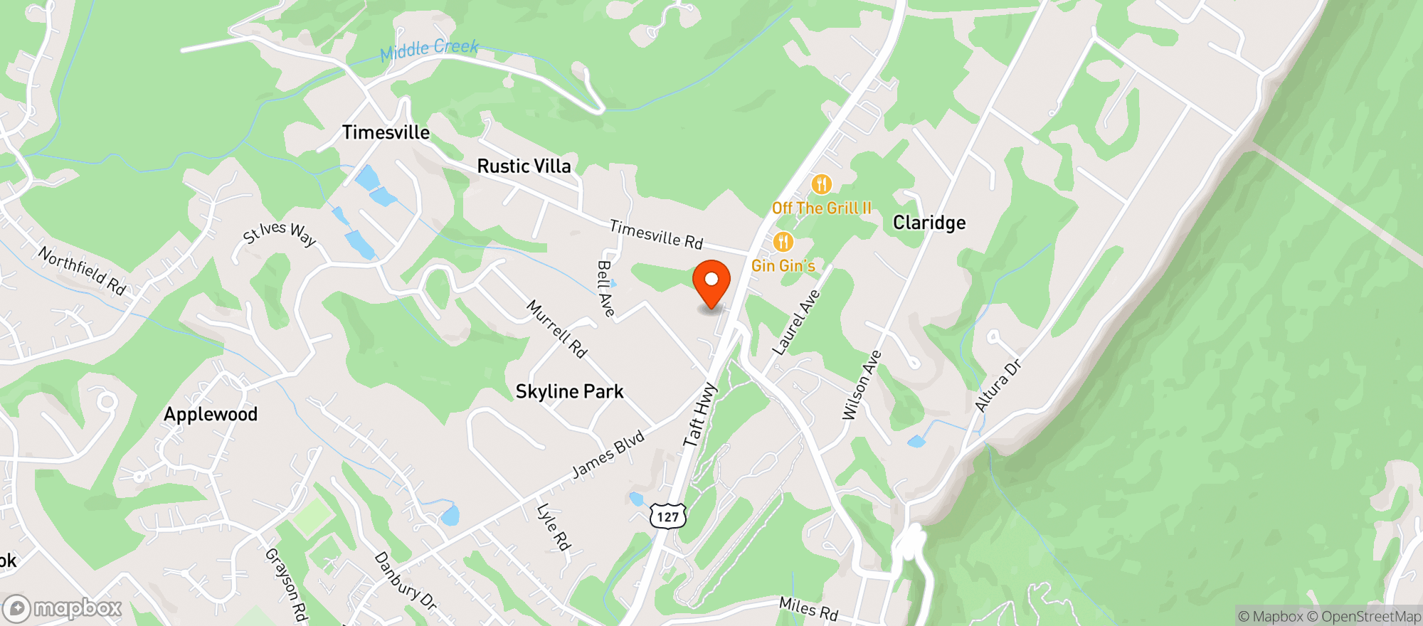 Map showing South And Barrell Wine & Spirits