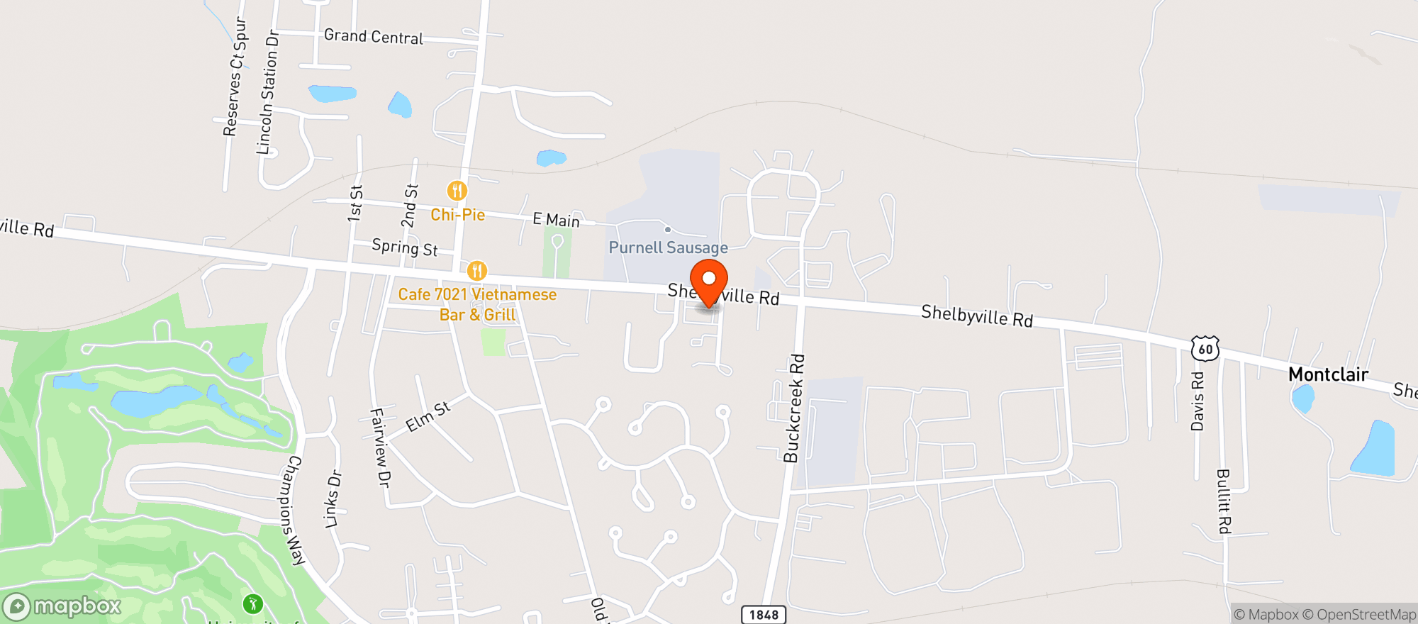 Map showing Liquor Outlet
