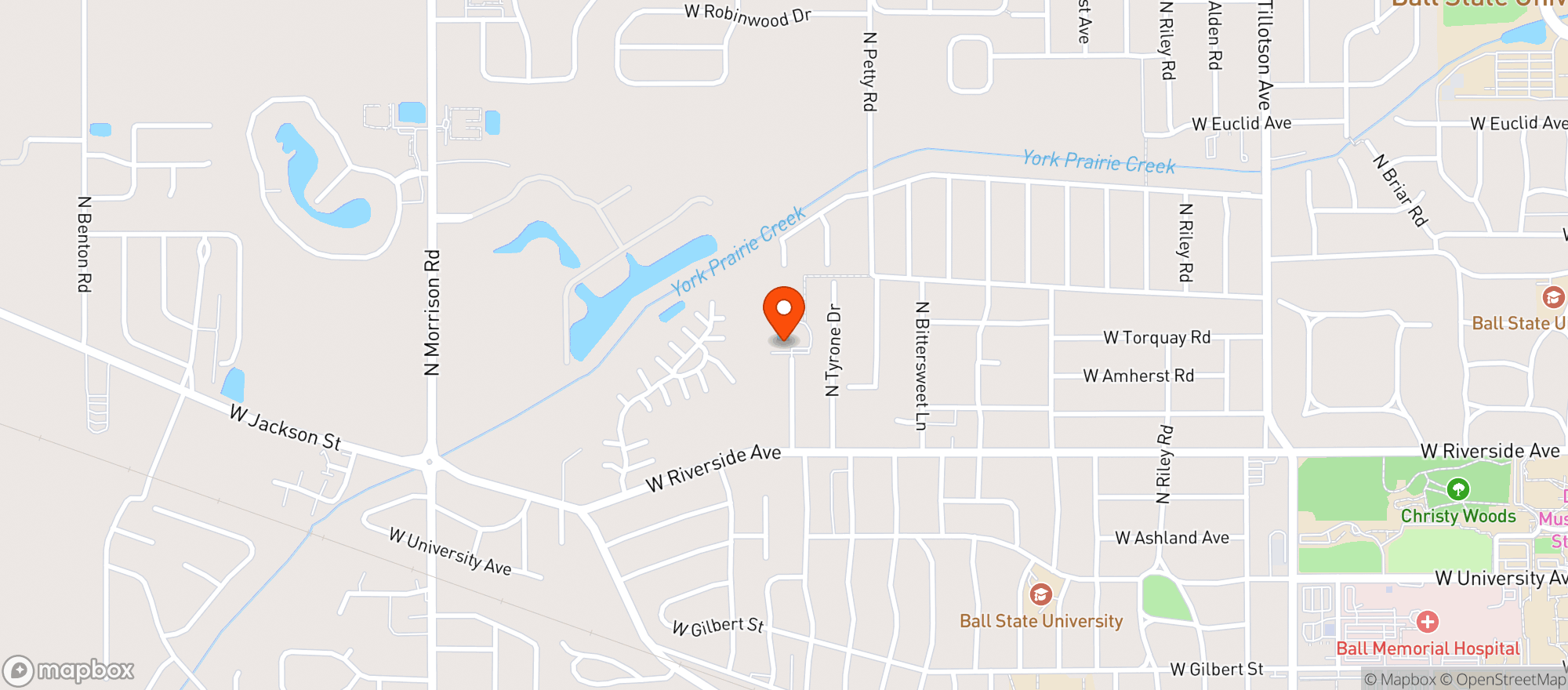 Map showing The Catalina Club