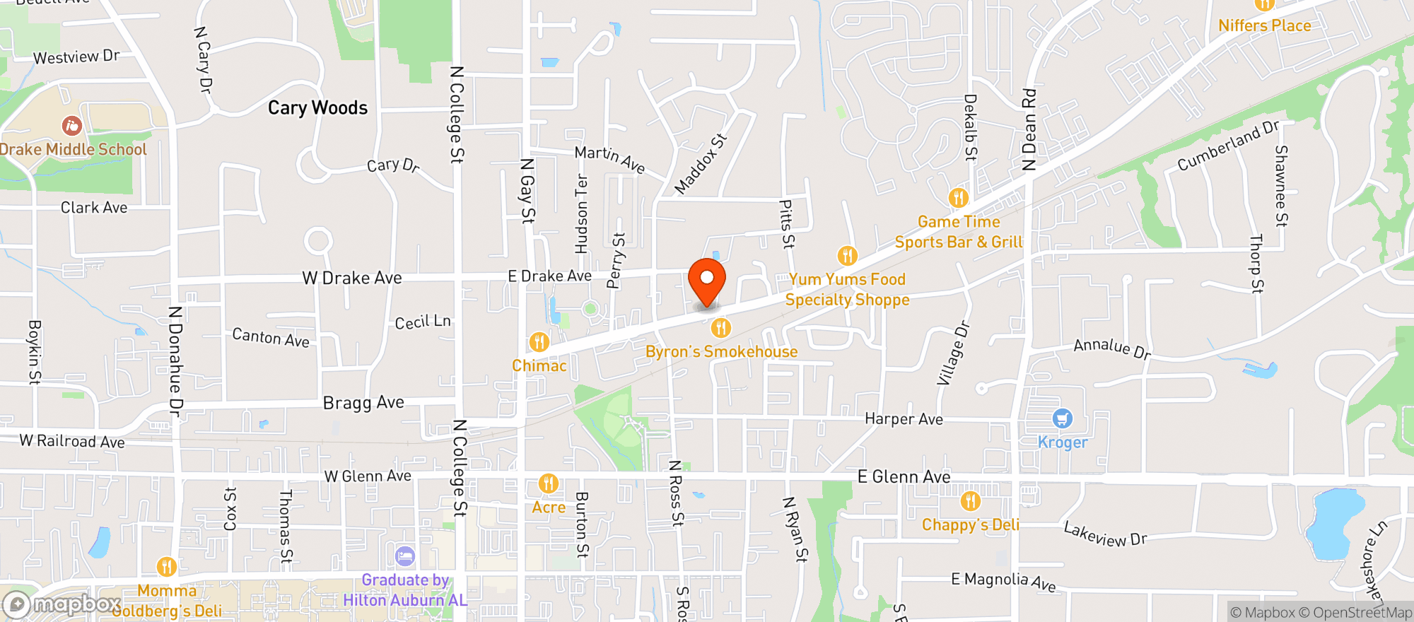 Map showing BEELINE