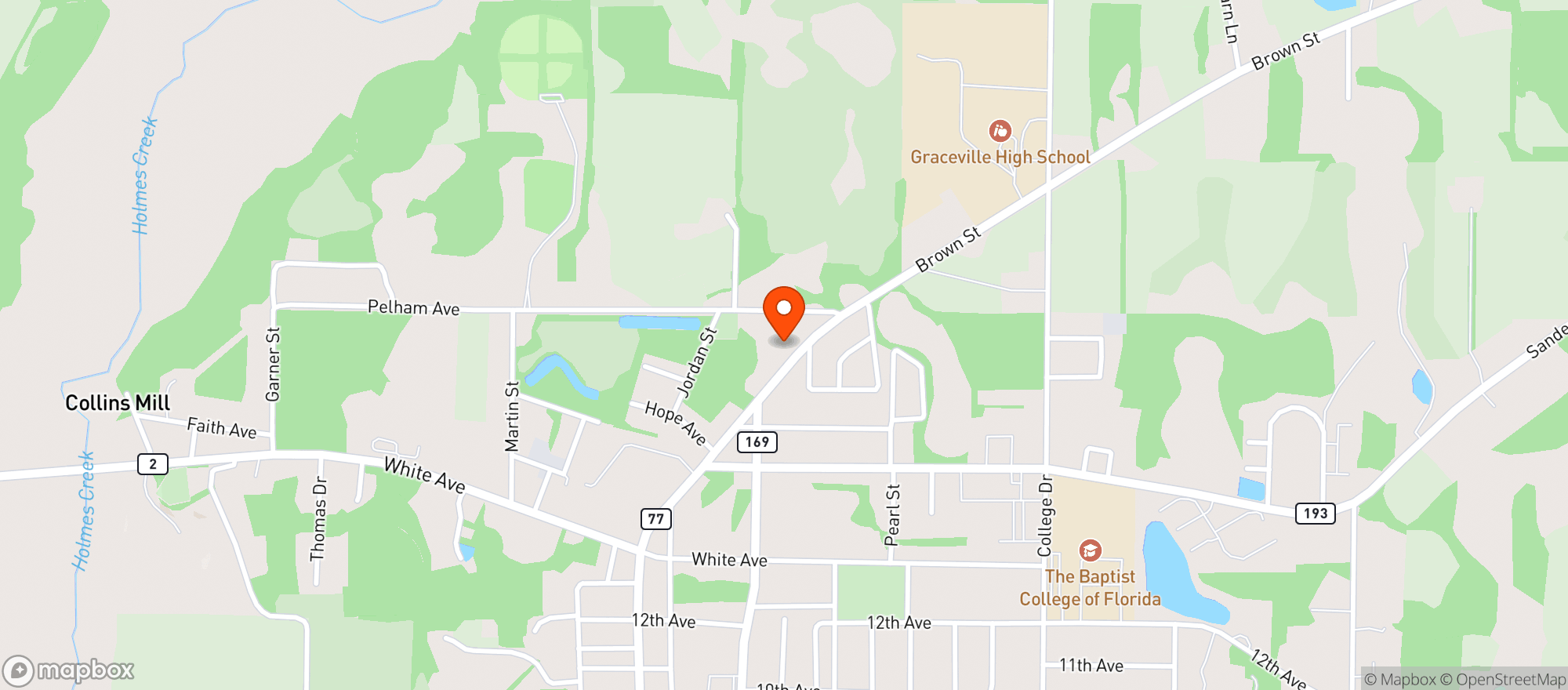 Map showing Lotto Discount Liquor