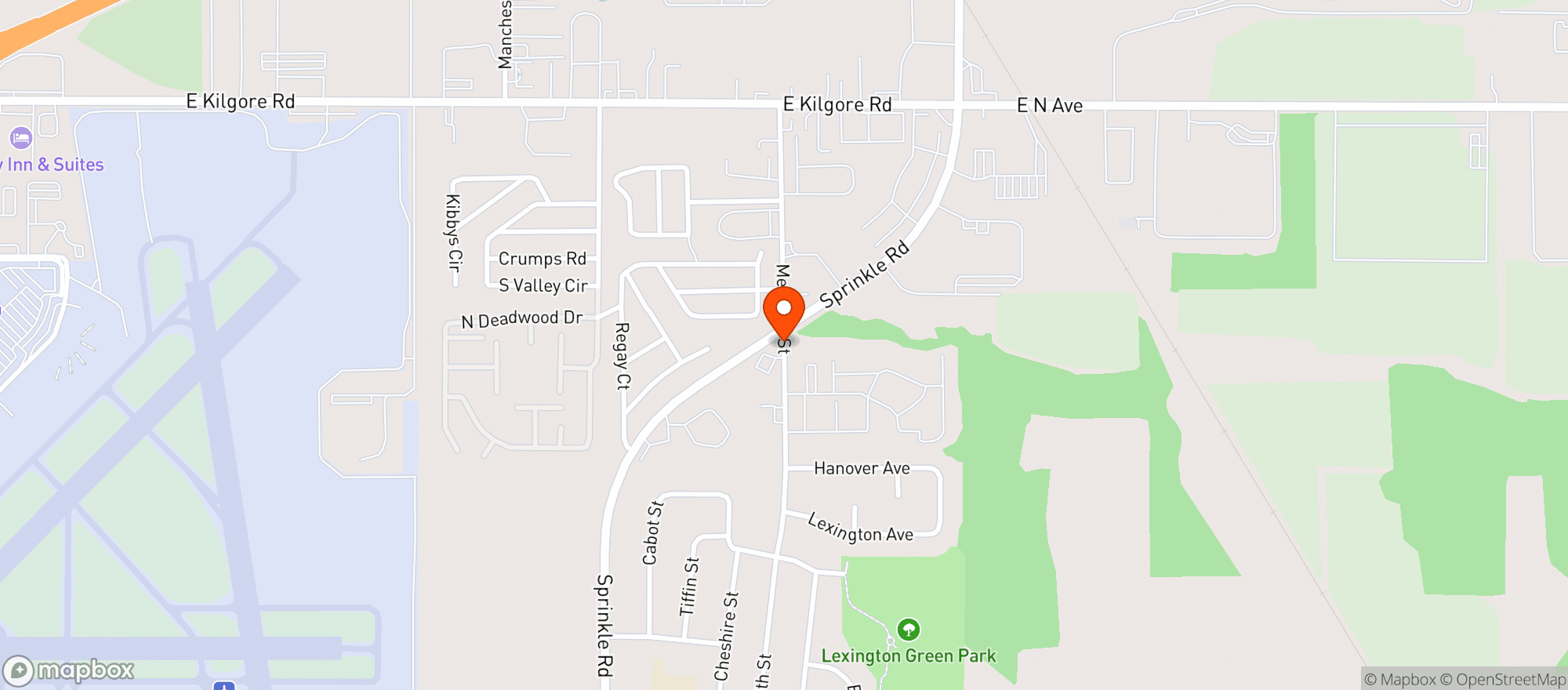 Map showing Lume - Portage