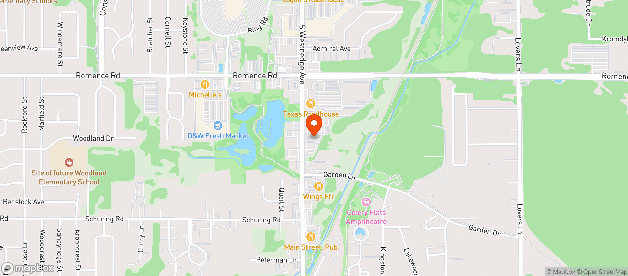 Map showing GREEN EDEN