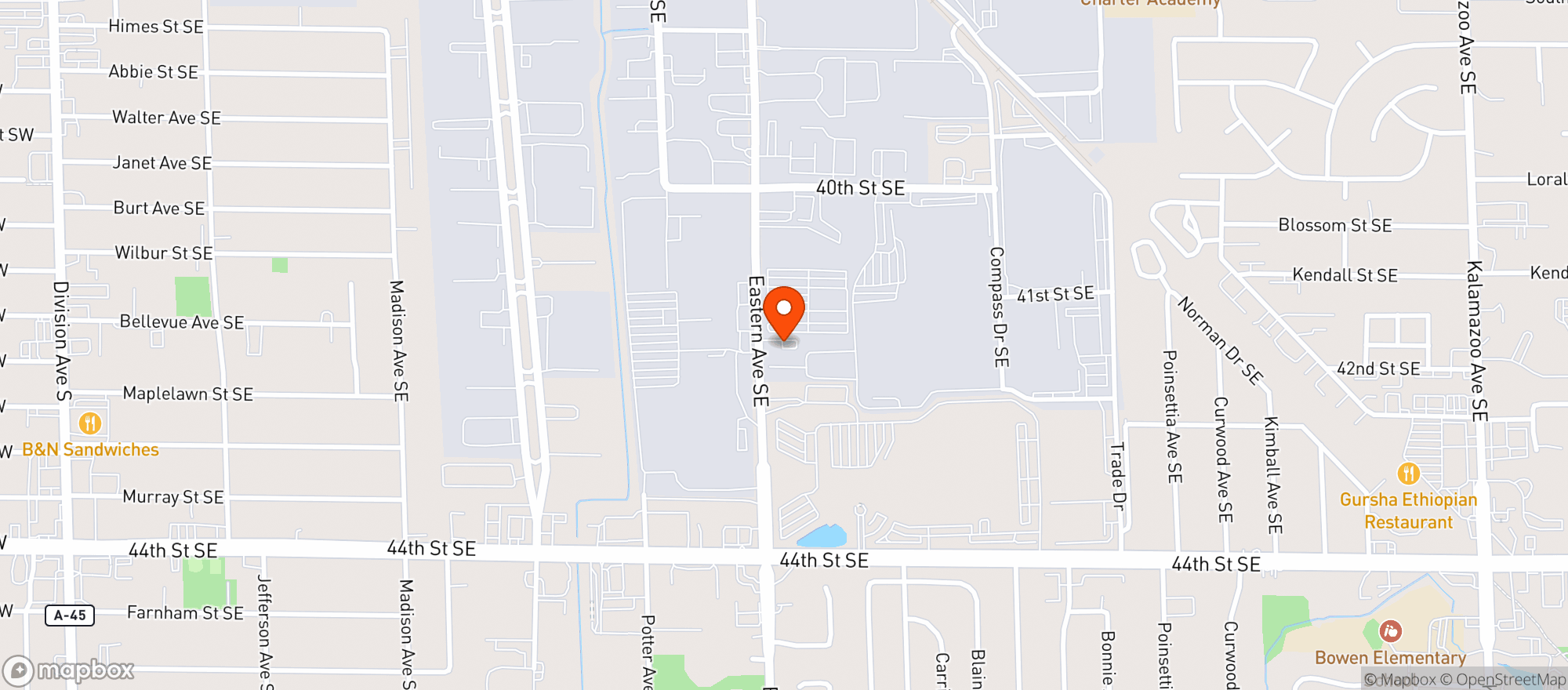 Map showing Lume - Grand Rapids