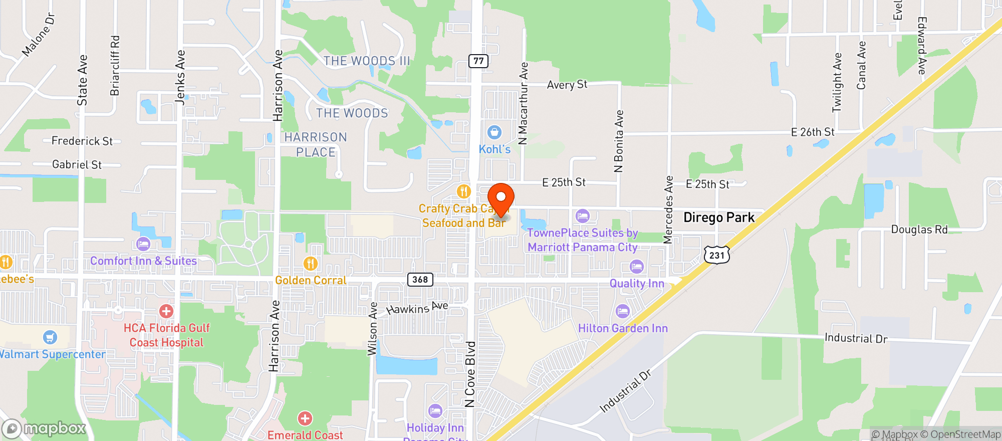 Map showing TARGET