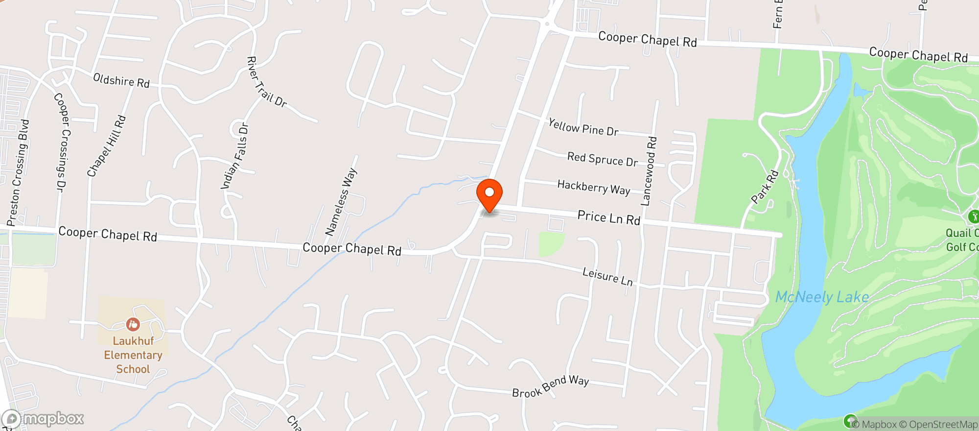 Map showing Crown Liquors