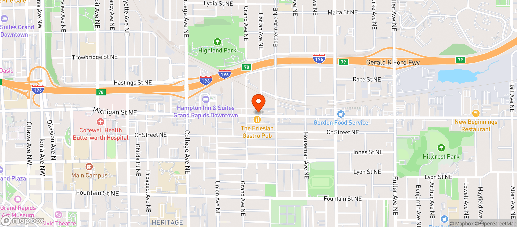 Map showing Bobs Bar