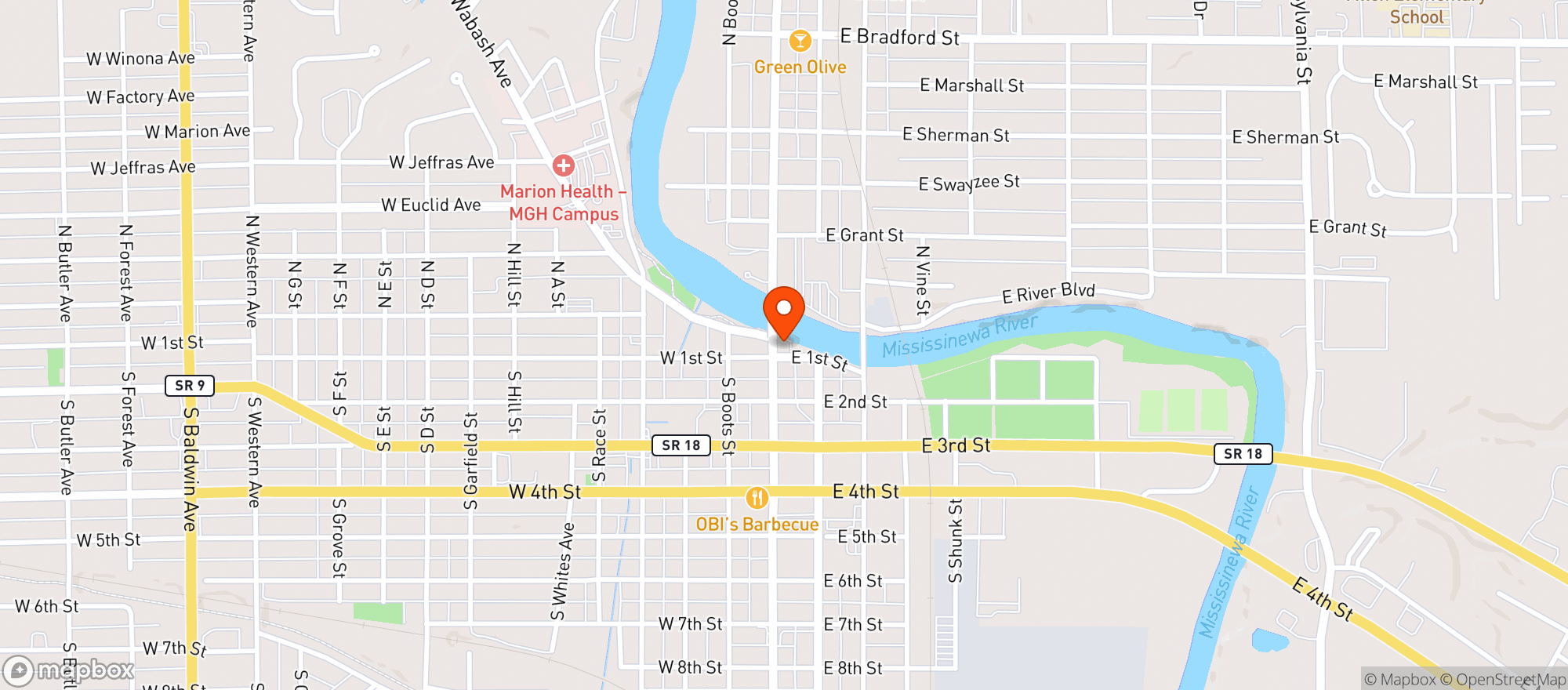 Map showing The Old Fitz Public Hou #26703