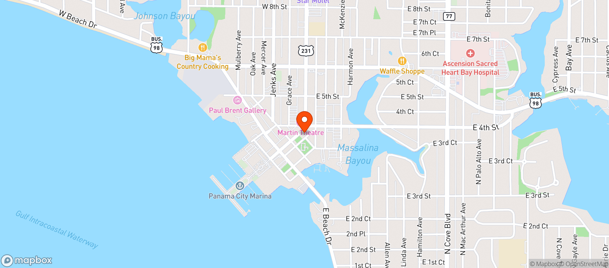 Map showing Corner Pocket Craft Beer Emporium