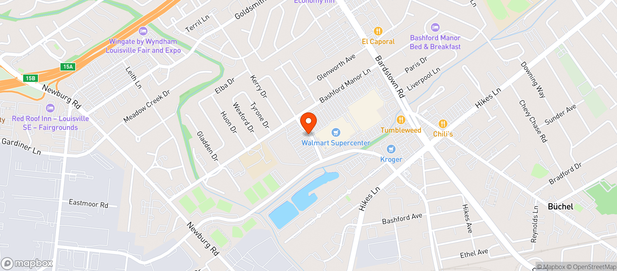 Map showing Gnc