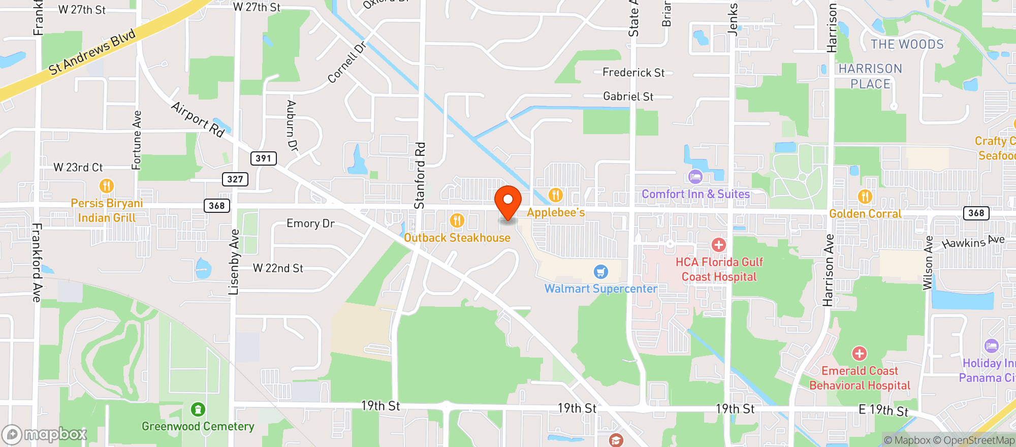 Map showing Artisan Den LLC