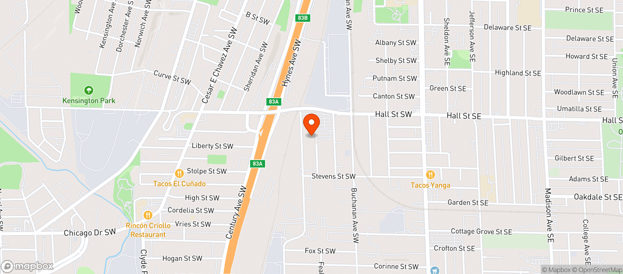 Map showing Fluresh