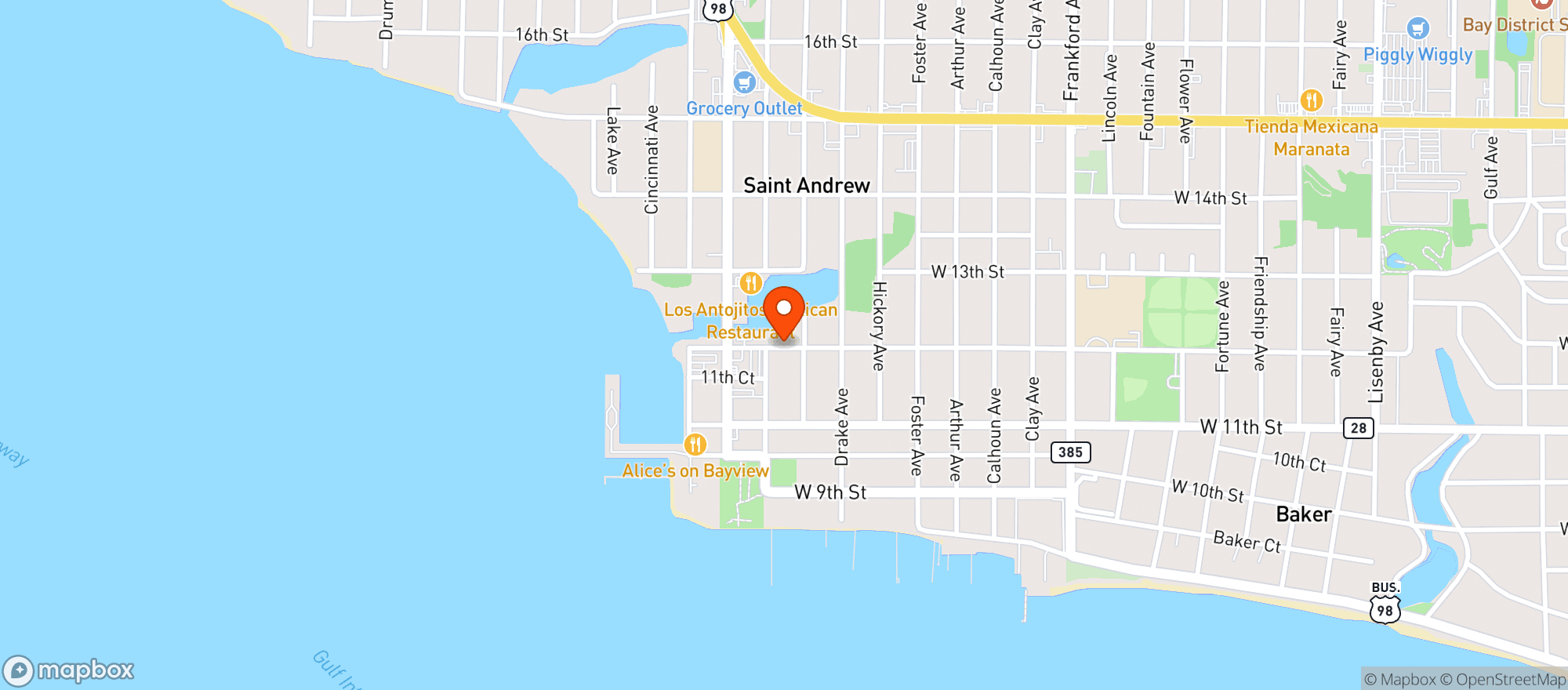 Map showing Little Village