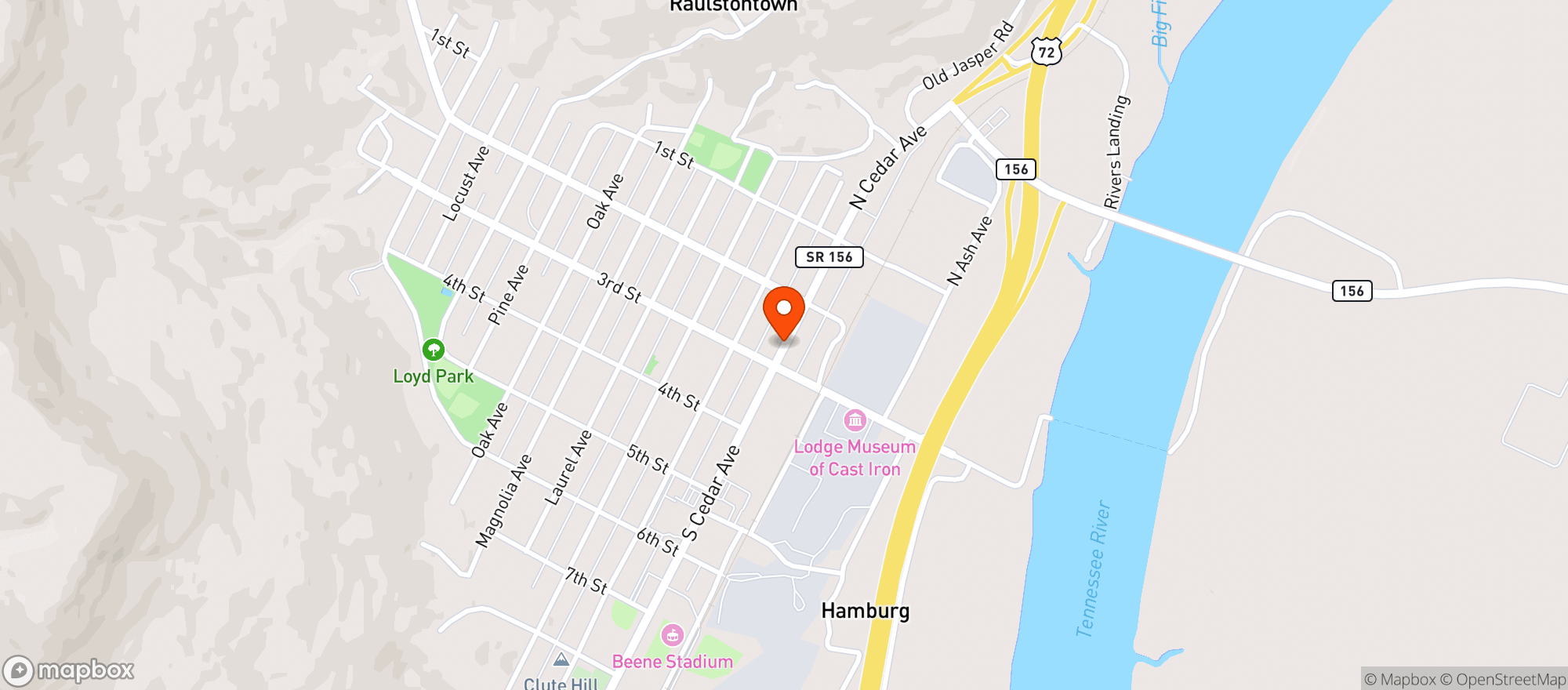 Map showing Chenchos Cocina & Cantina