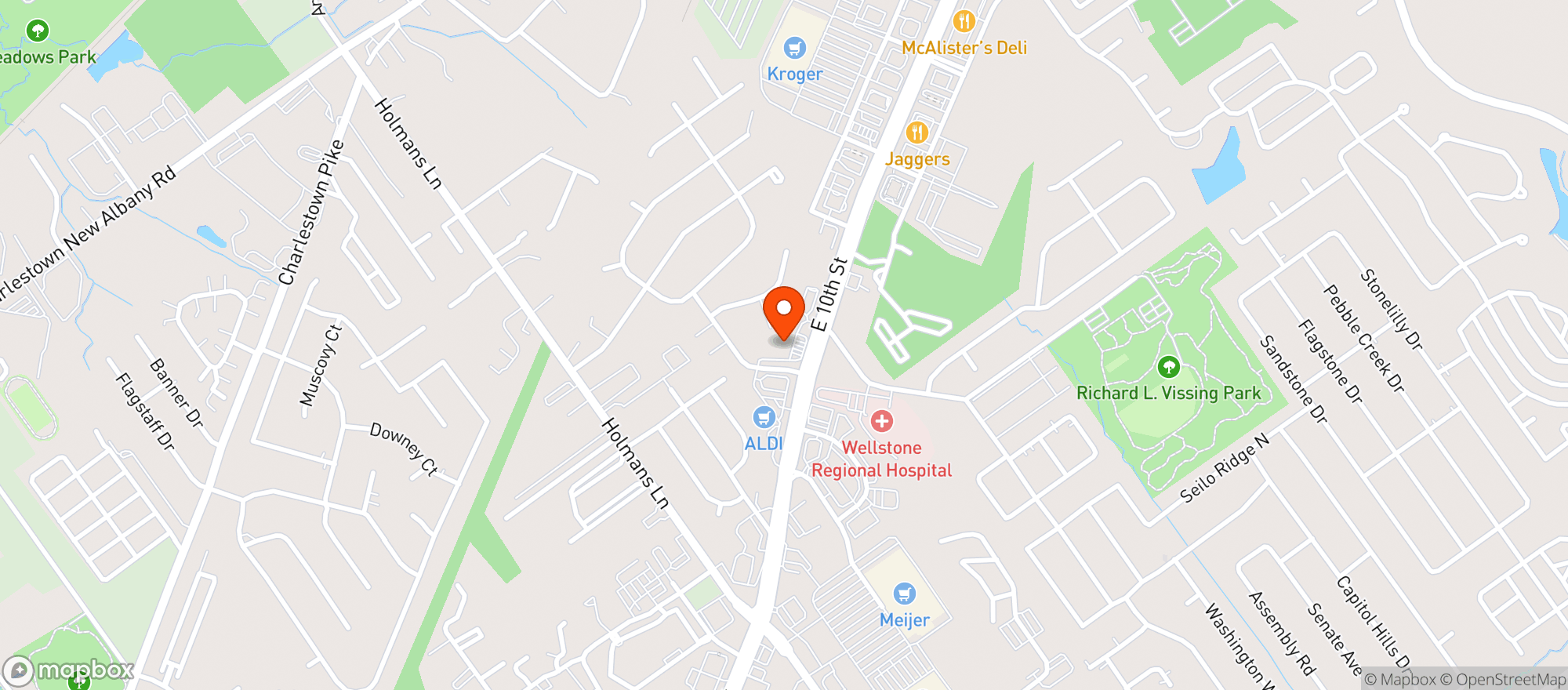 Map showing Circle K #4702440