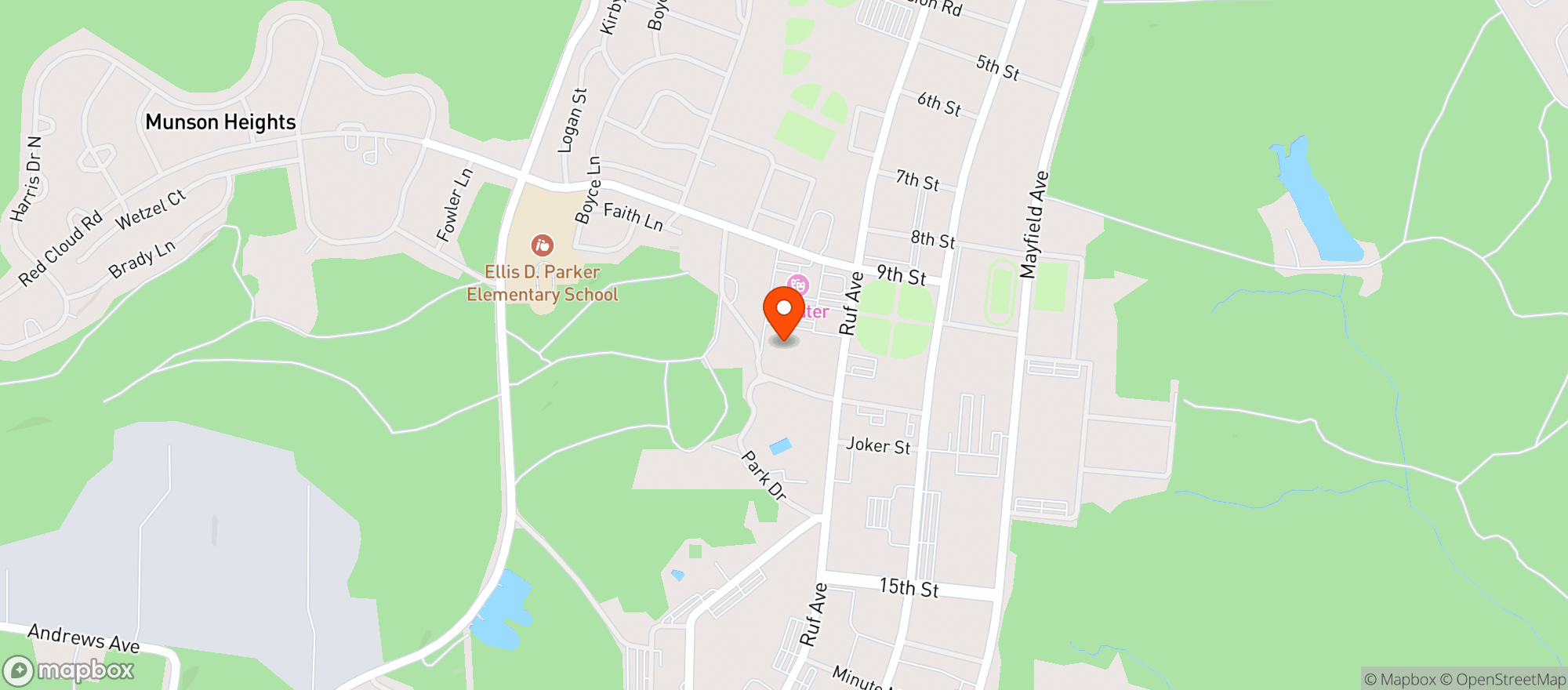 Map showing Gnc